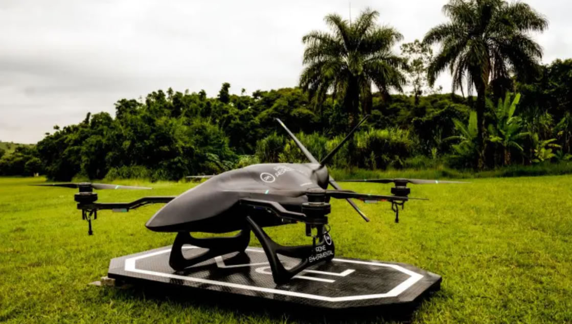 Empresa brasileira desenvolve projeto do maior drone agrícola do mundo