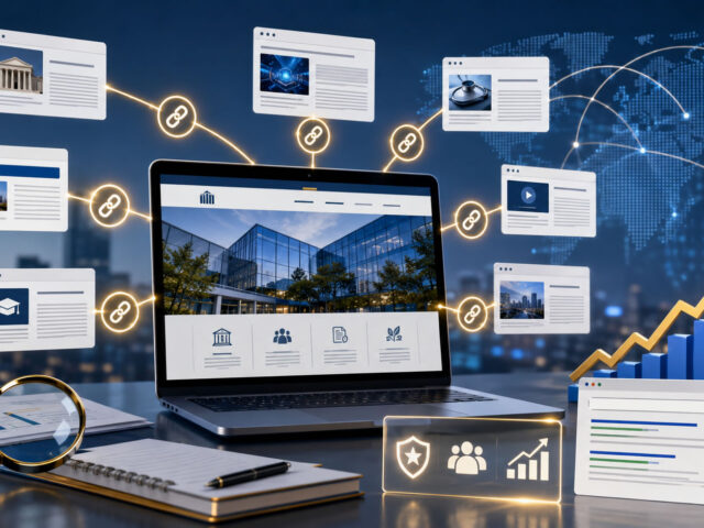 Backlinks fortalecem a presença digital e ampliam a credibilidade do site institucional das empresas