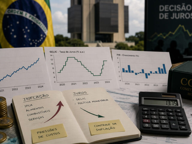 Copom inicia reunião com inflação acima do teto e mercado espera corte limitado dos juros