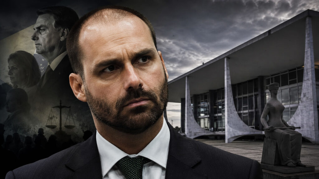 Condenação de Eduardo Bolsonaro pelo STF reacende denúncias de perseguição política à família Bolsonaro