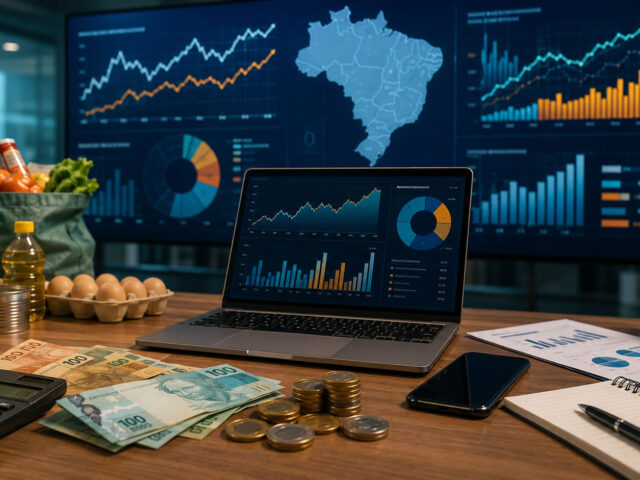 Inflação acelera e coloca juros no centro do debate econômico no Brasil