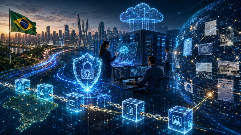 Inteligência artificial, blockchain e data centers aceleram transformação digital no Brasil