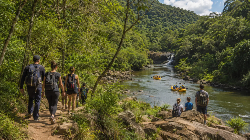 Turismo de natureza no Vale do Paranhana ganha força com rios, cascatas, trilhas e aventura