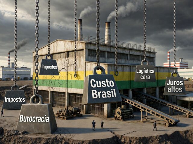 Custo Brasil é o maior problema da indústria brasileira
