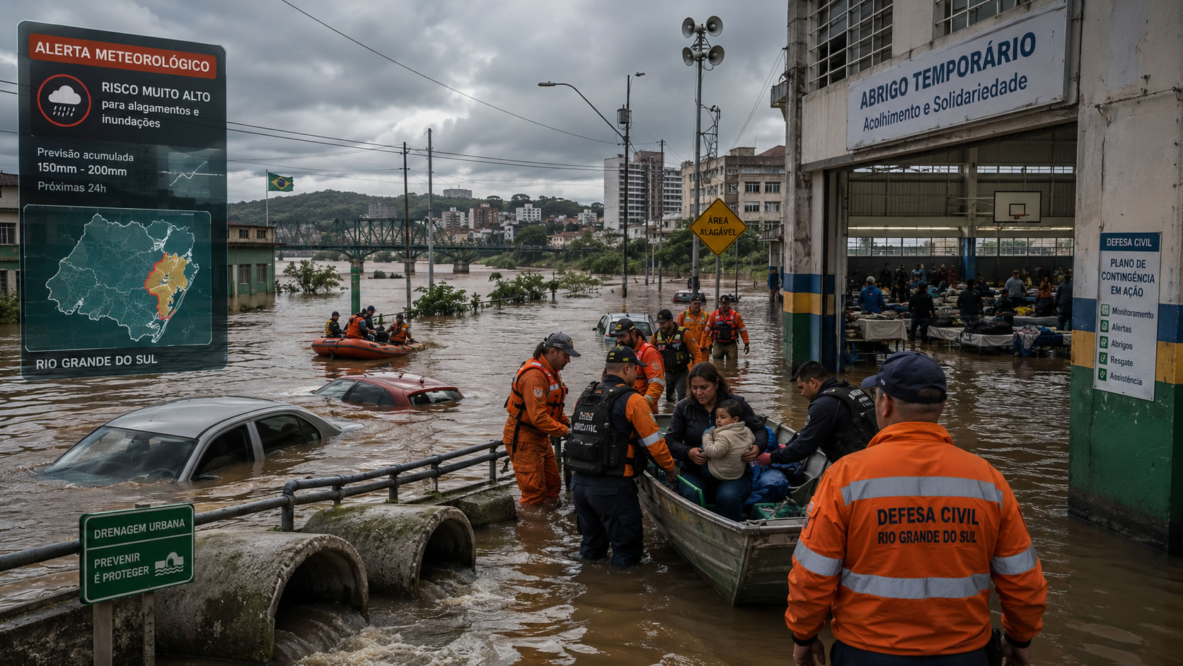 Cidades brasileiras estão preparadas para novos desastres climáticos?