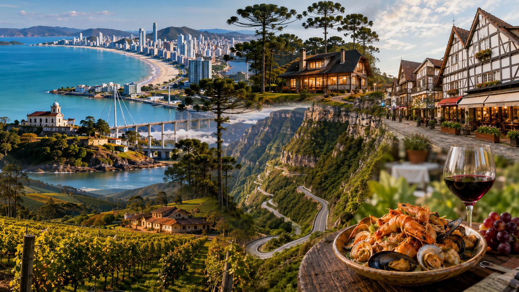 Turismo em Santa Catarina: diversidade transforma o estado em destino para o ano inteiro