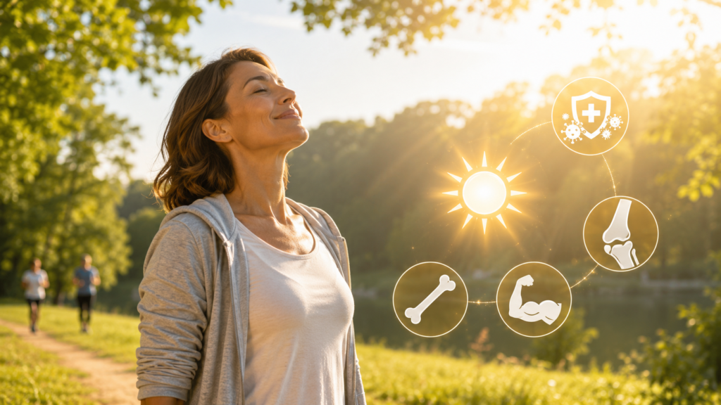Vitamina D e sol: equilíbrio é essencial para fortalecer o organismo sem prejudicar a pele