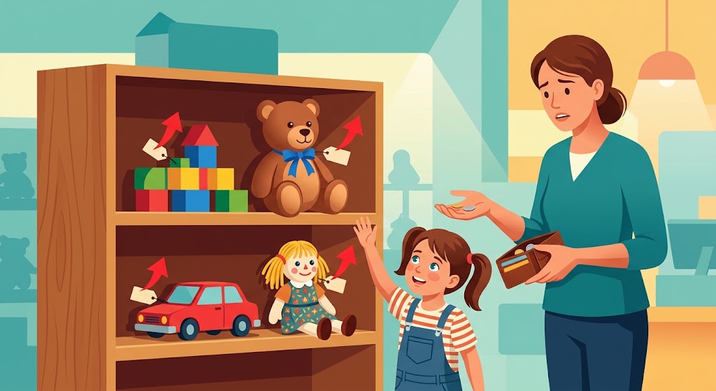 Preços de brinquedos sobem quase 70% acima da inflação, aponta CNC